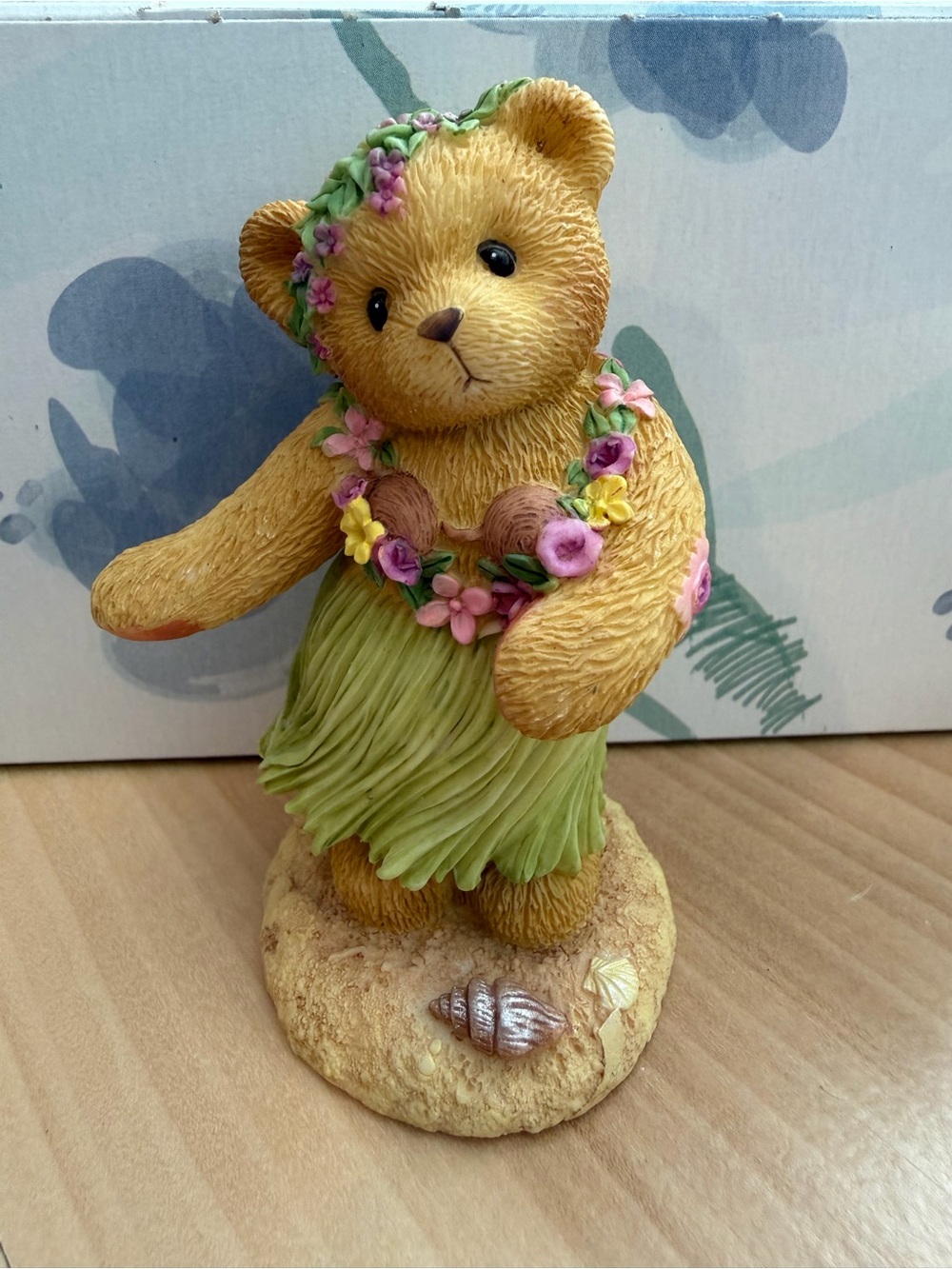 Cherished Teddies Leilani from Tahiti Figurine 1997